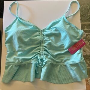 NWT Ninety-Nine Kohl’s 2XL Aqua Swim Top
